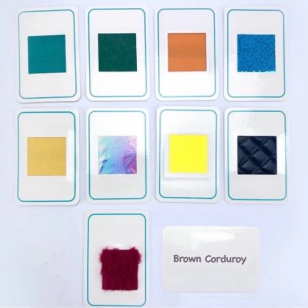 3 for $15 SALE Target Sensory Flash Cards, 10 Shapes & Feel Texture Cards